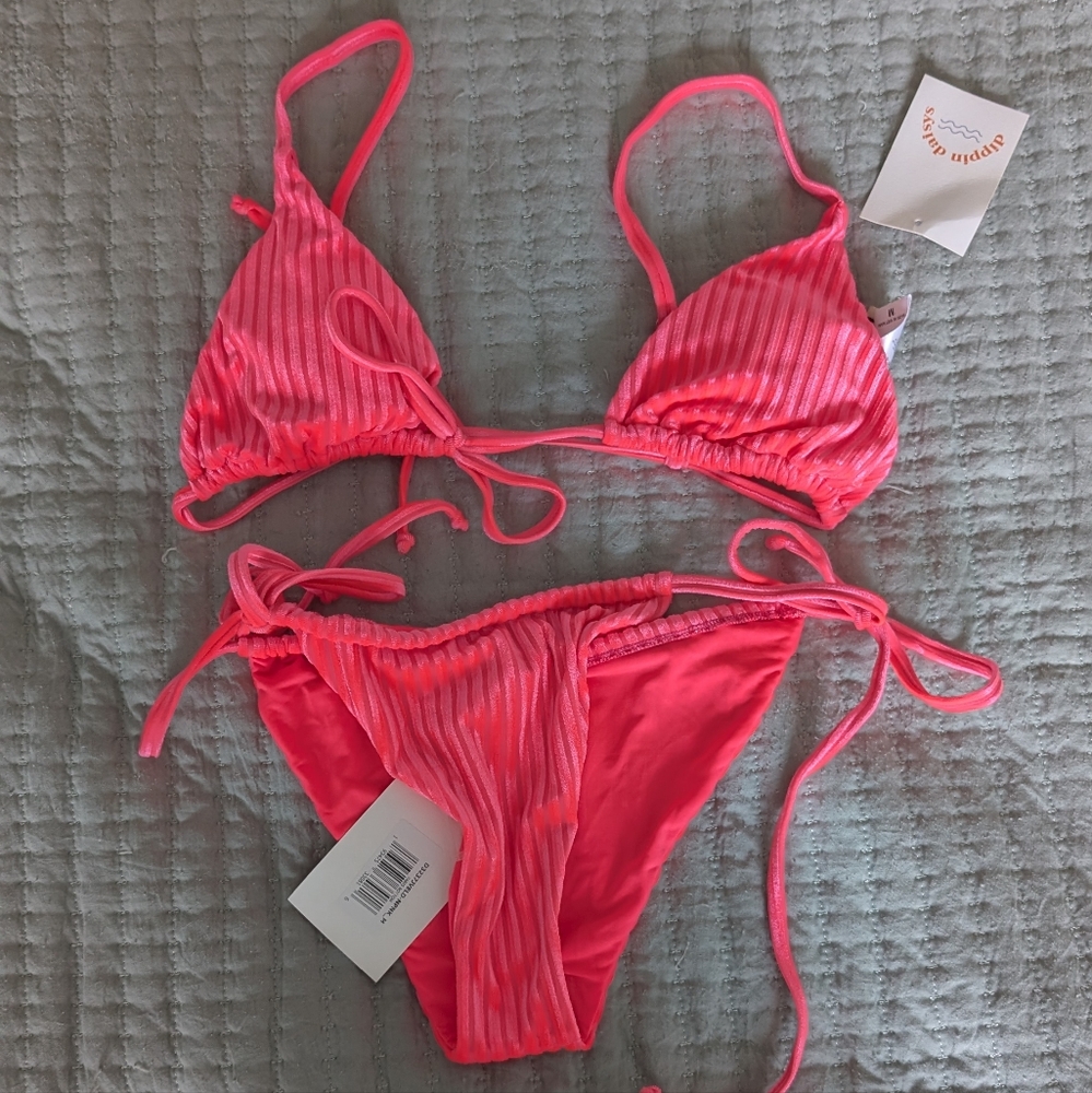 Dippin' Daisy's Pink Bikini Set